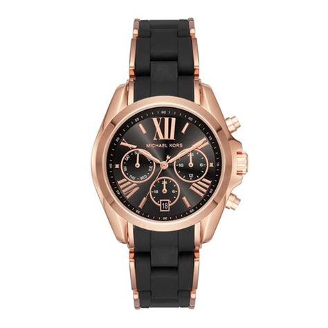 michael kors mk6580 bradshaw black rose gold watches|Gen 6 Bradshaw Rose Gold.